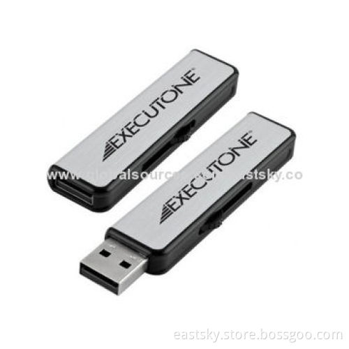 Custom Slide Flash Drive, Attractive for Bright Color, Elegant Appearance and Up to 32GB CapacityNew